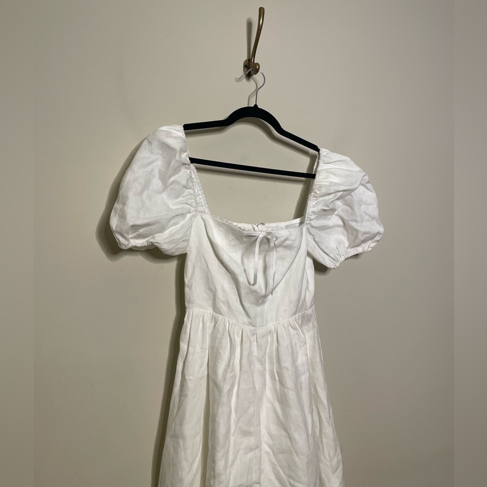 Reformation Marella A-Line Linen Dress - Picture 9 of 12